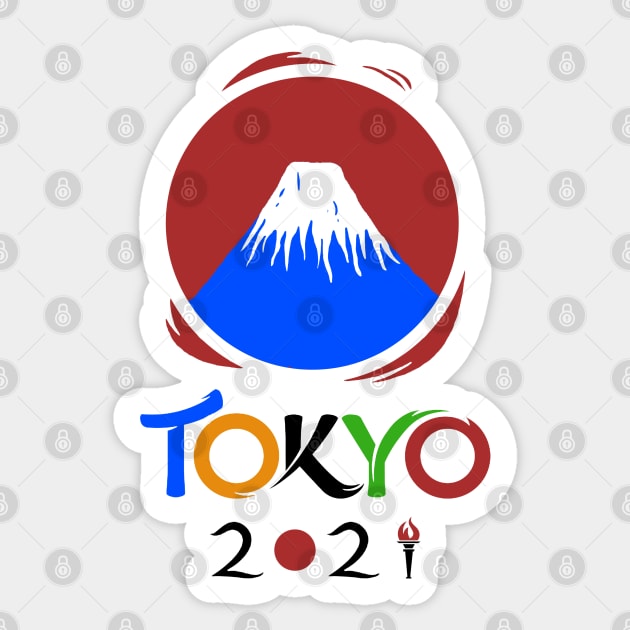 Tokyo Olympic 2021 Sticker by zadaID